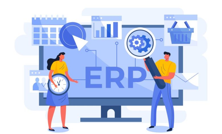 گزارش‌گیری ERP